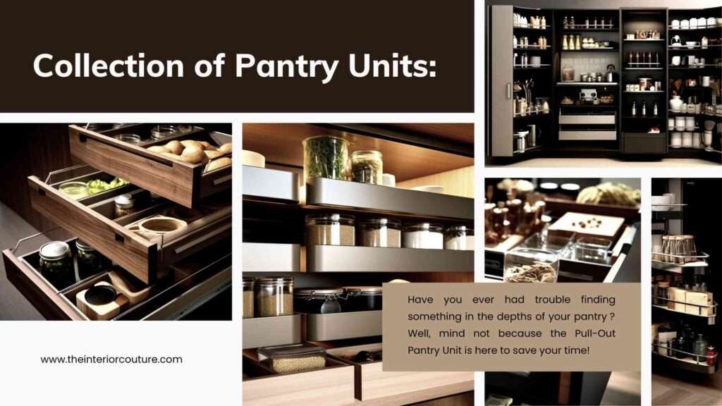 Pantry Unit kitchen collection, blog by theinteriorcouture