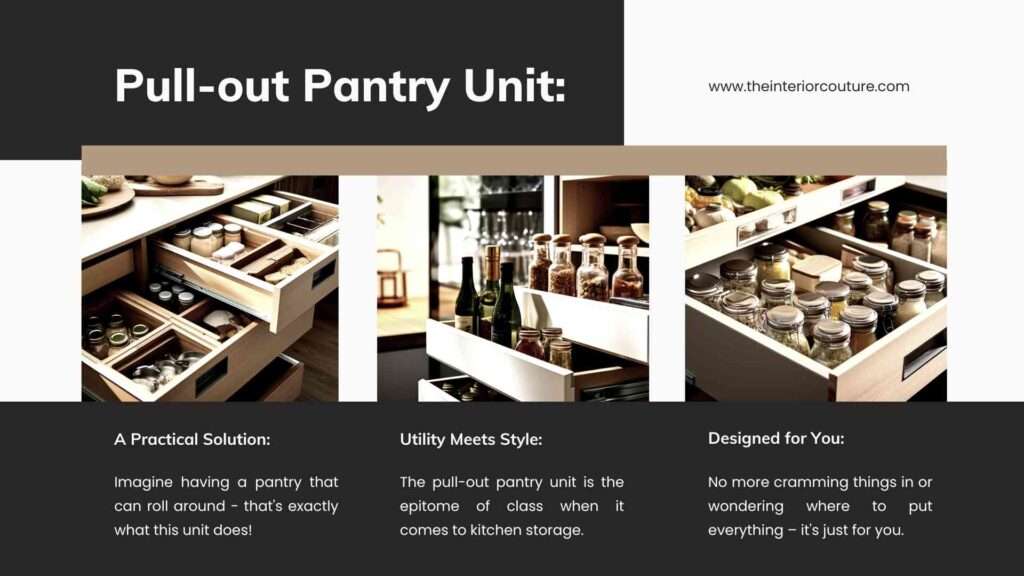 Pull-out Pantry Unit, blog by theinteriorcouture