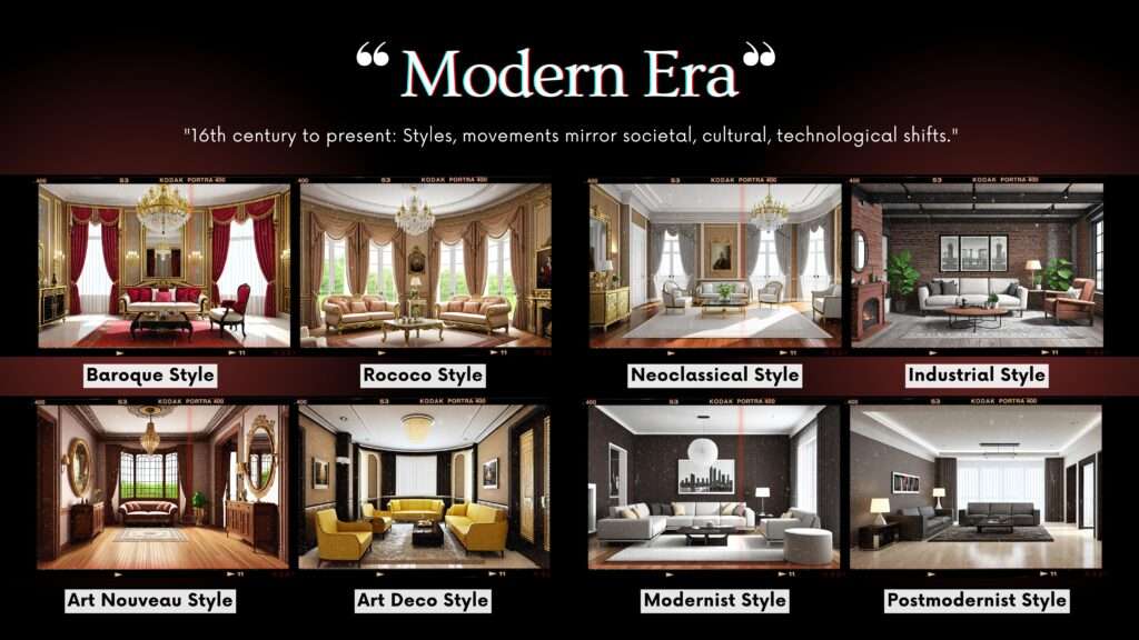 Modern times of Interior design history (Blog by: theinteriorcouture.com)
