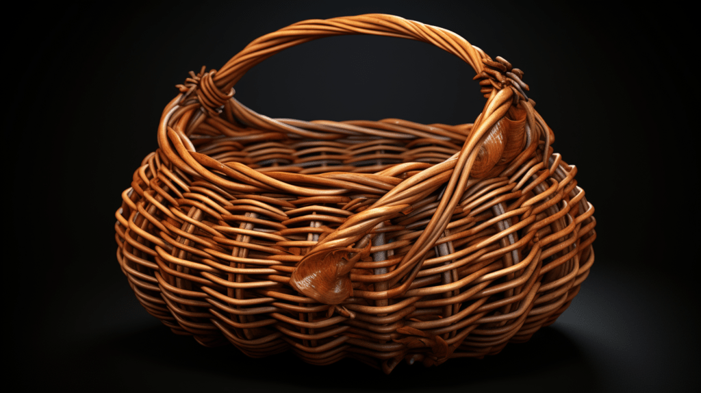 how to make a wicker basket, blog by theinteriorcouture