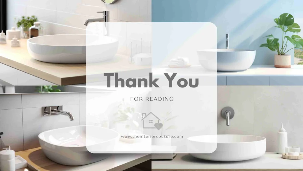 Thank you for reading our blog: Wash basin, from basics to brands. by theinteriorcouture team