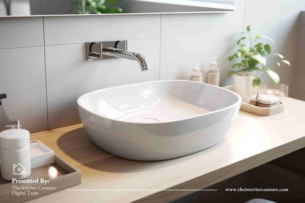 Wash basin designs in bathroom by theinteriorcouture 