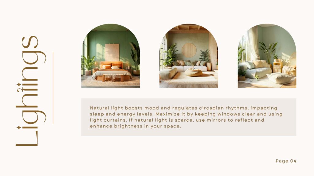 How Interior Design affects Your Mental and Emotional Health by lighting, blog by the interior couture