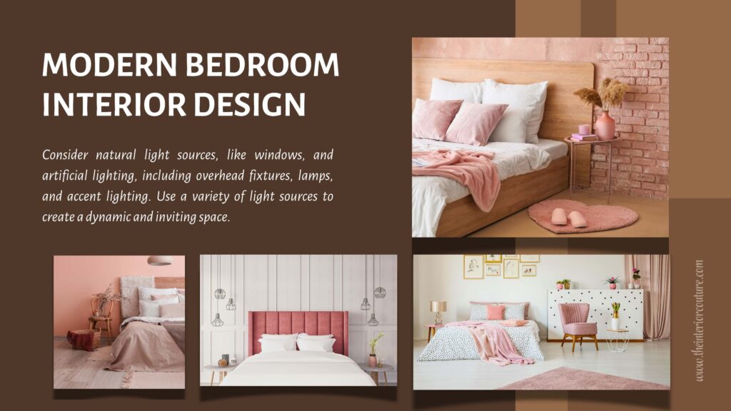 Modern Bedroom Interior Design, blog by the interior couture