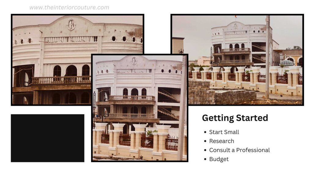 Getting started, Neoclassical Exterior Design, by the interior couture 