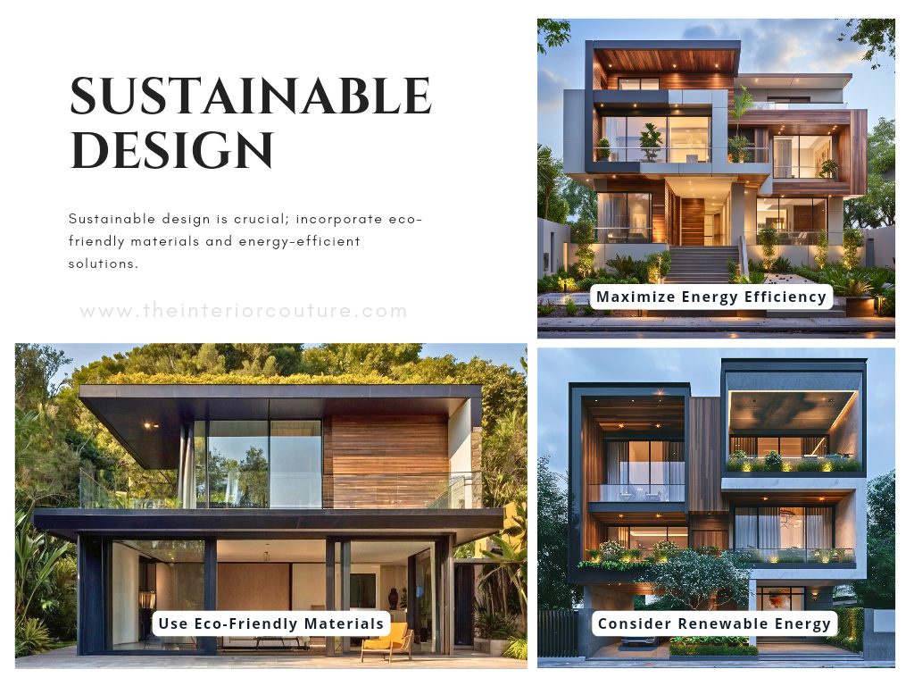 House design: sustainable house design, blog by the interior couture